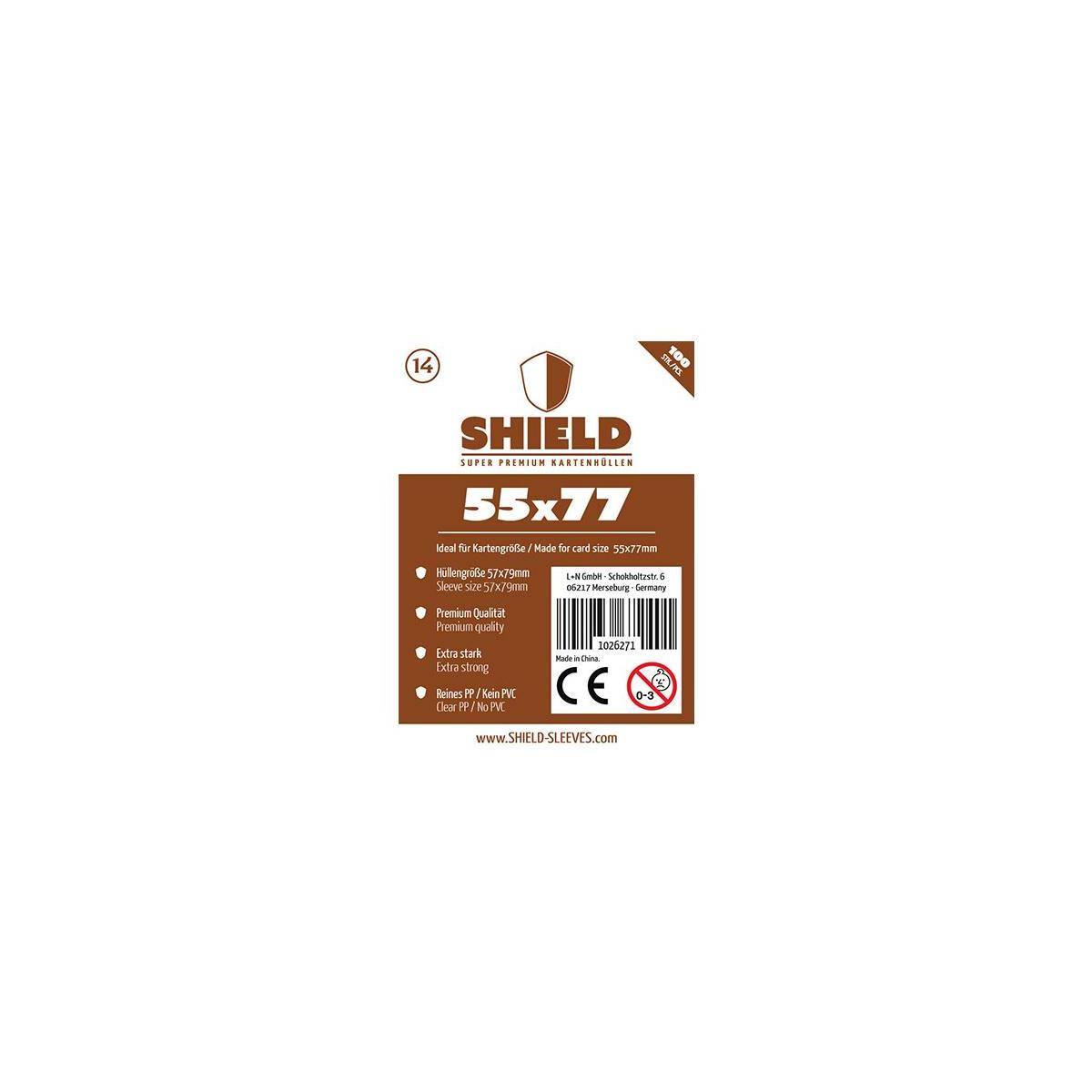 1026271 - 100 Premium Kartenhüllen 55 x 77 mm