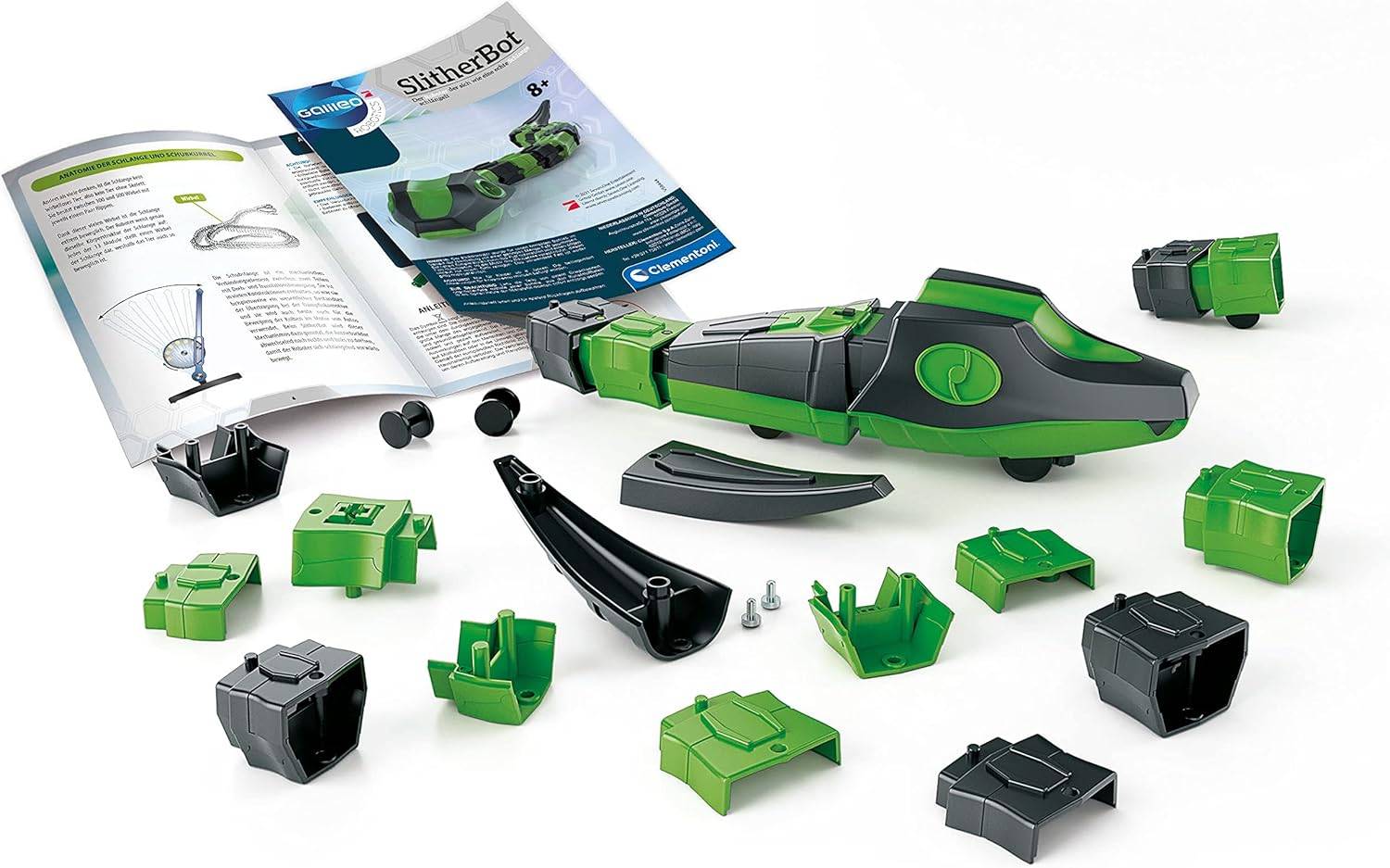 Clementoni 59212 - Galileo Robotics SlitherBot Roboter-Schlange