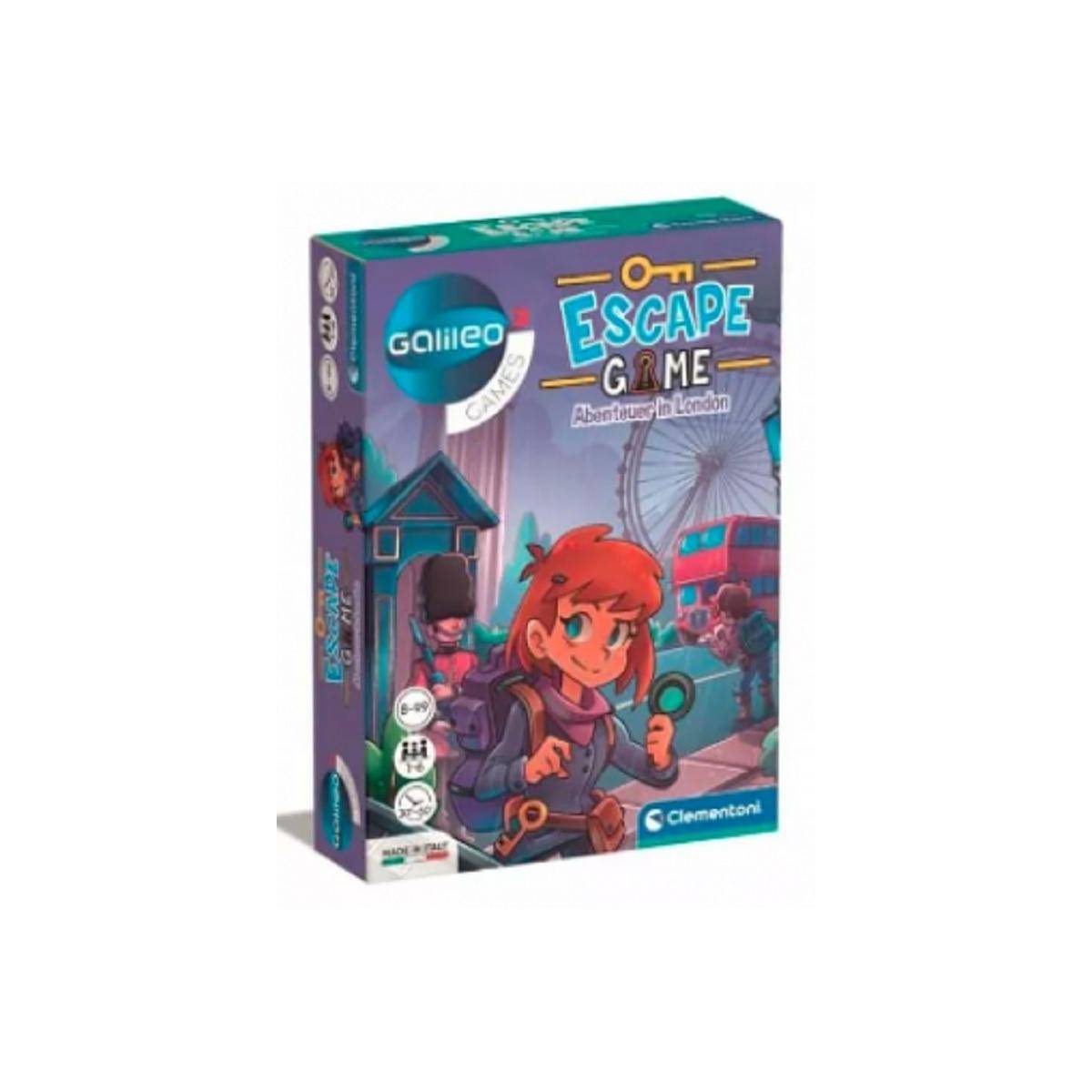 59269 - Escape Game - Abenteuer in London - DE, Brettspiel, 1-6 Spieler, ab 8 Jahre