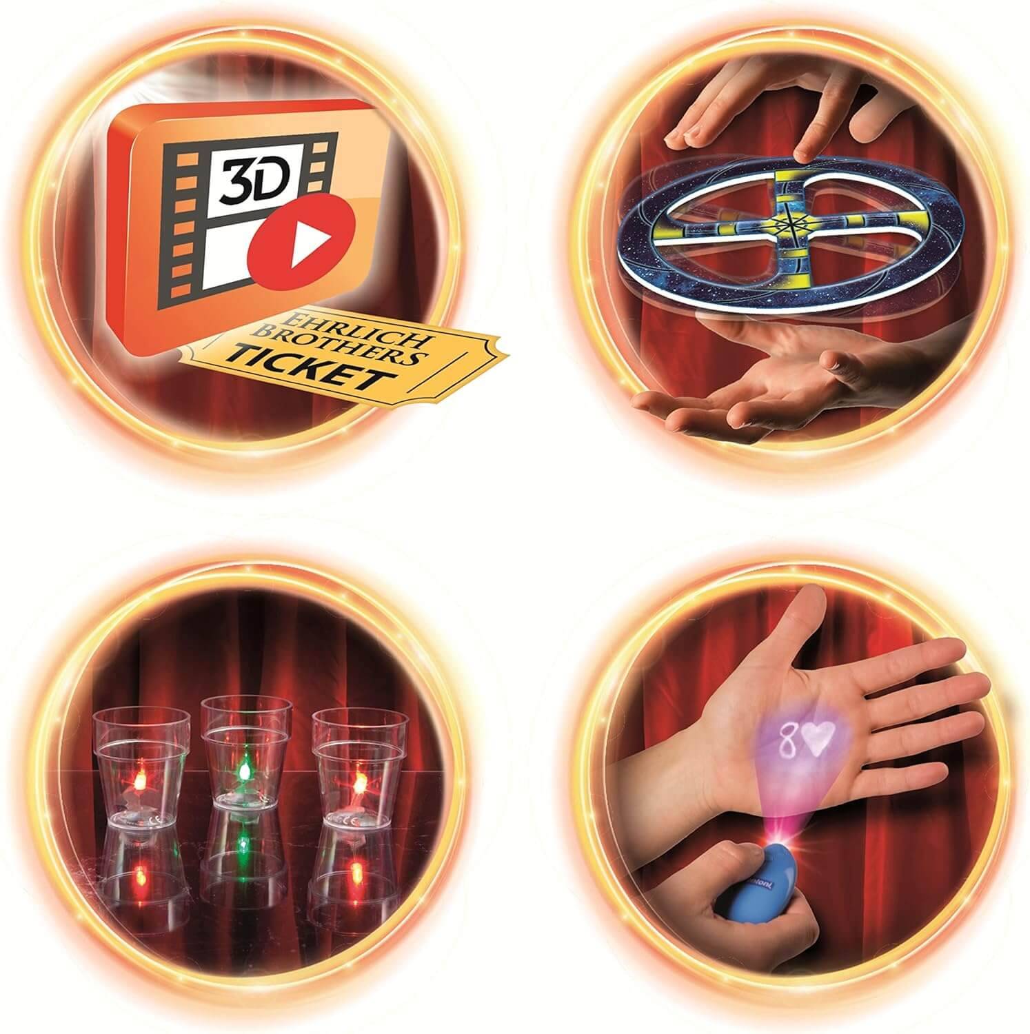 Clementoni 59313 - Ehrlich Brothers Modern Magic Zauberkasten