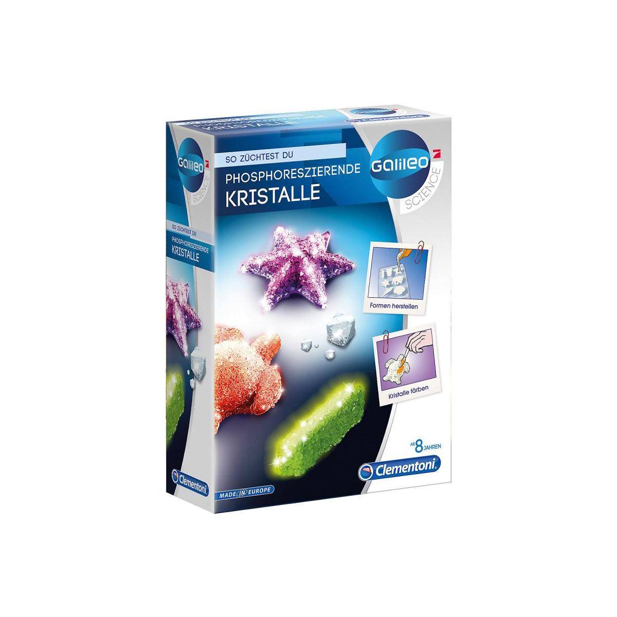 69487 - Phosphoreszierende Kristalle - DE, Experimentierkasten, ab 8 Jahre