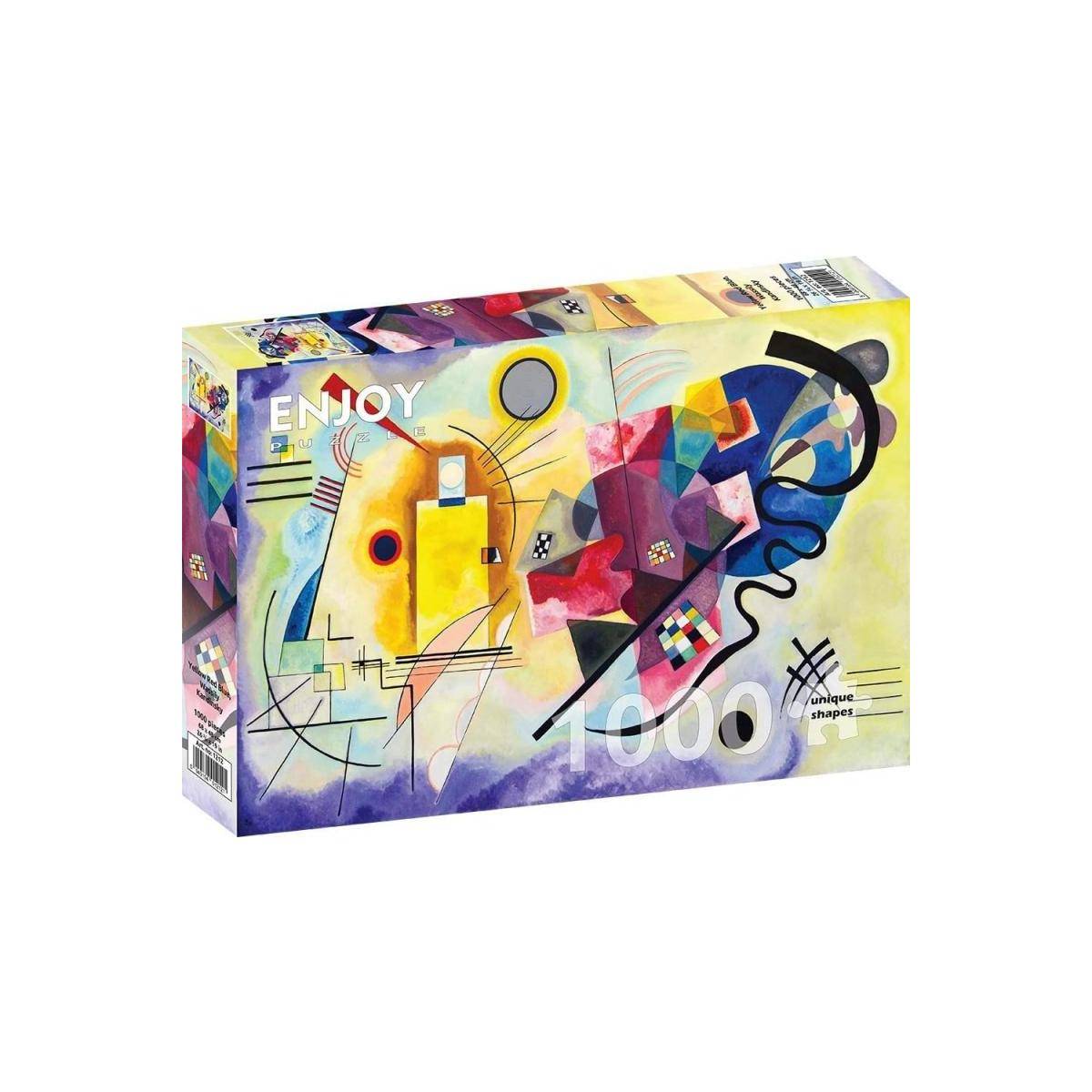 ENJOY-1212 - Wassily Kandinsky: Gelb Rot Blau, Puzzle , 1000 Teile