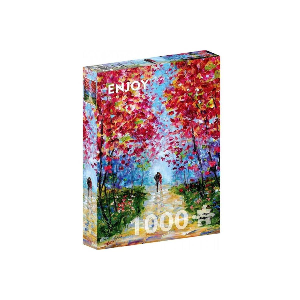 ENJOY-1434 - Frühlingsblüten Romantik, Puzzle, 1000 Teile