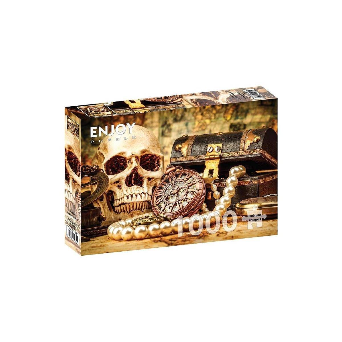 ENJOY-1272 - Piraten-Kapitänspult, Puzzle, 1000 Teile