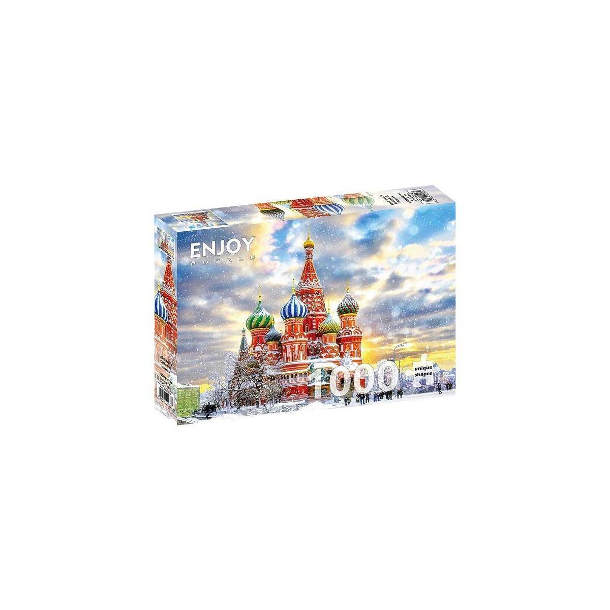 ENJOY-1248 - Basilius-Kathedrale, Moskau, Puzzle, 1000 Teile