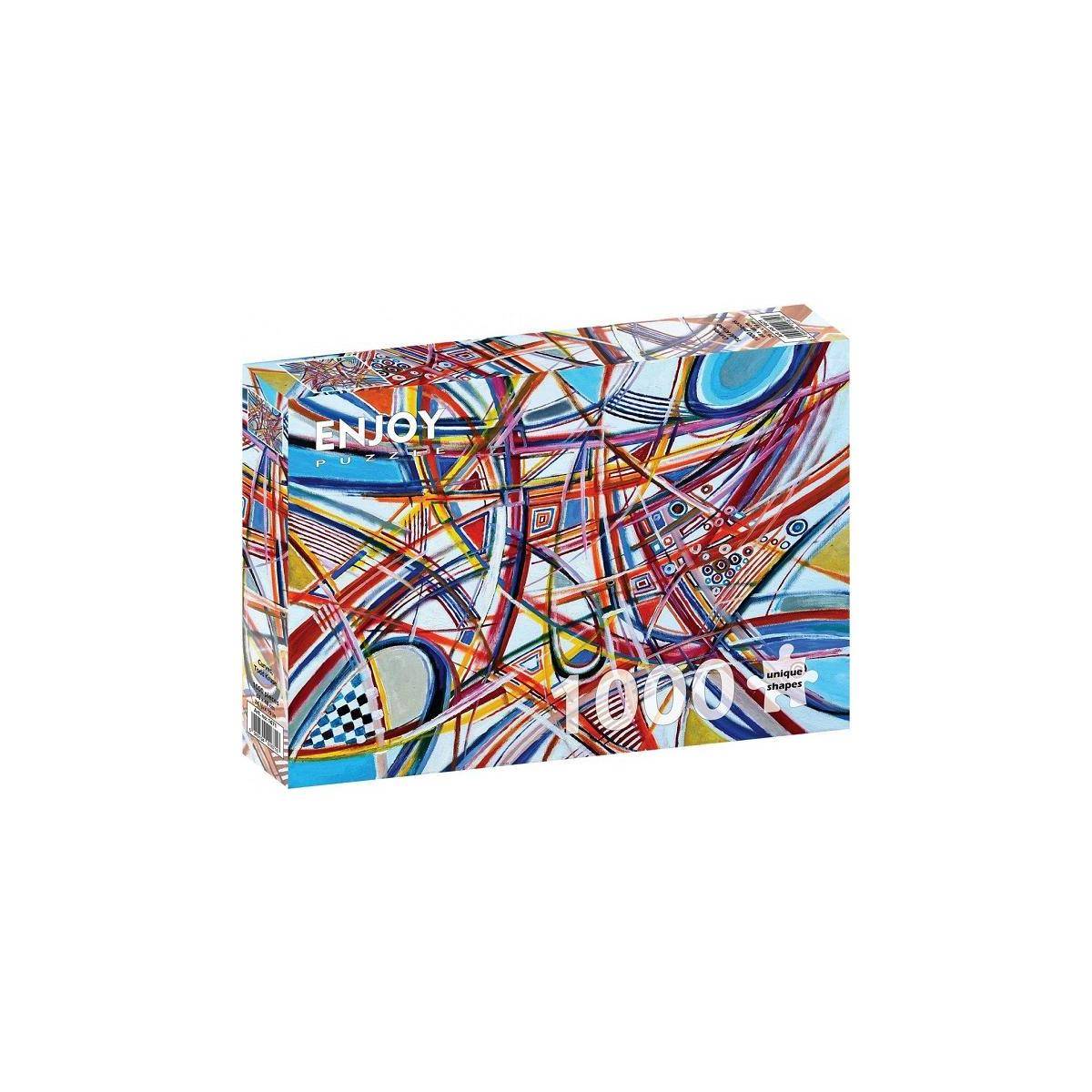 ENJOY-1671 - Curves, Puzzle , 1000 Teile