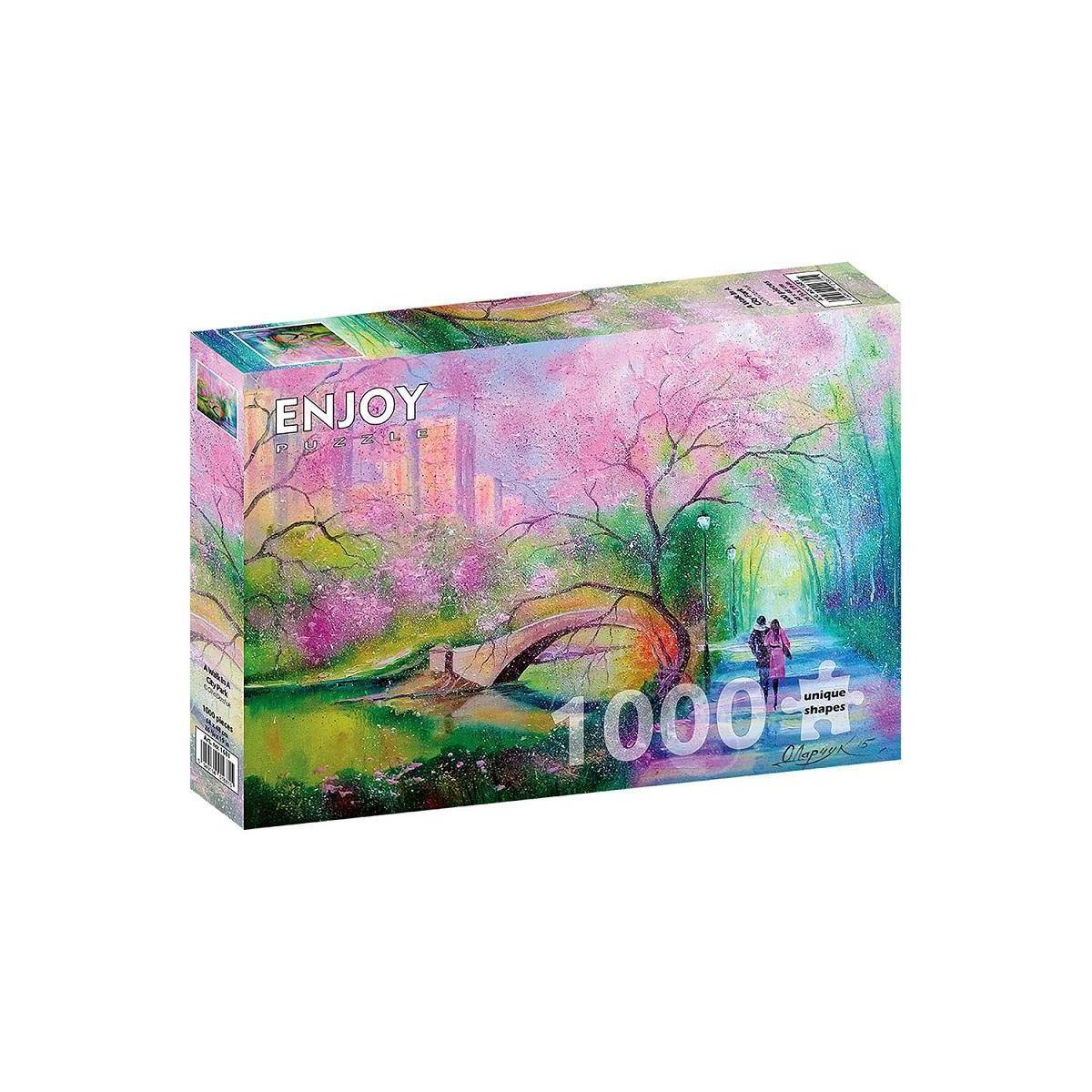 ENJOY-1681 - A Walk In A City Park, Puzzle , 1000 Teile