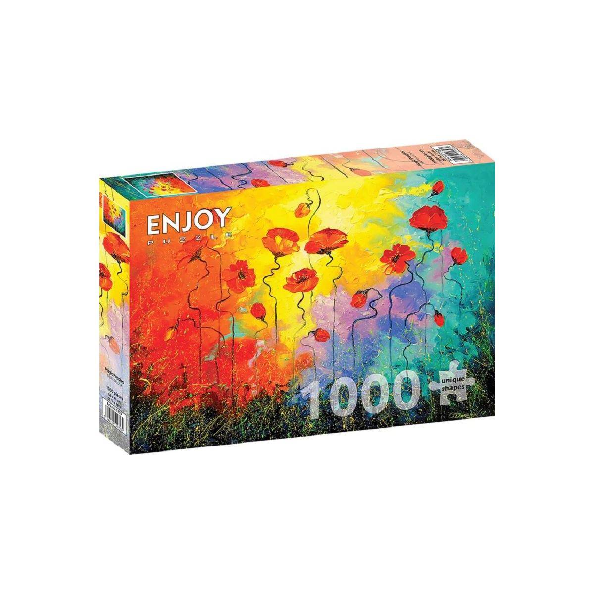ENJOY-1723 - Magic Poppies, Puzzle , 1000 Teile