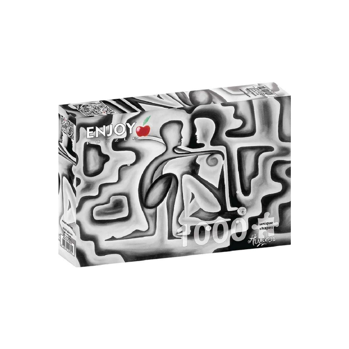ENJOY-1850 - Adam and Eve, Puzzle , 1000 Teile