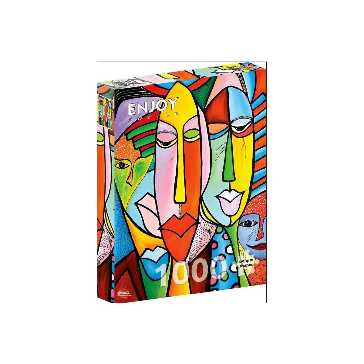 ENJOY-1859 - Africano, Puzzle , 1000 Teile