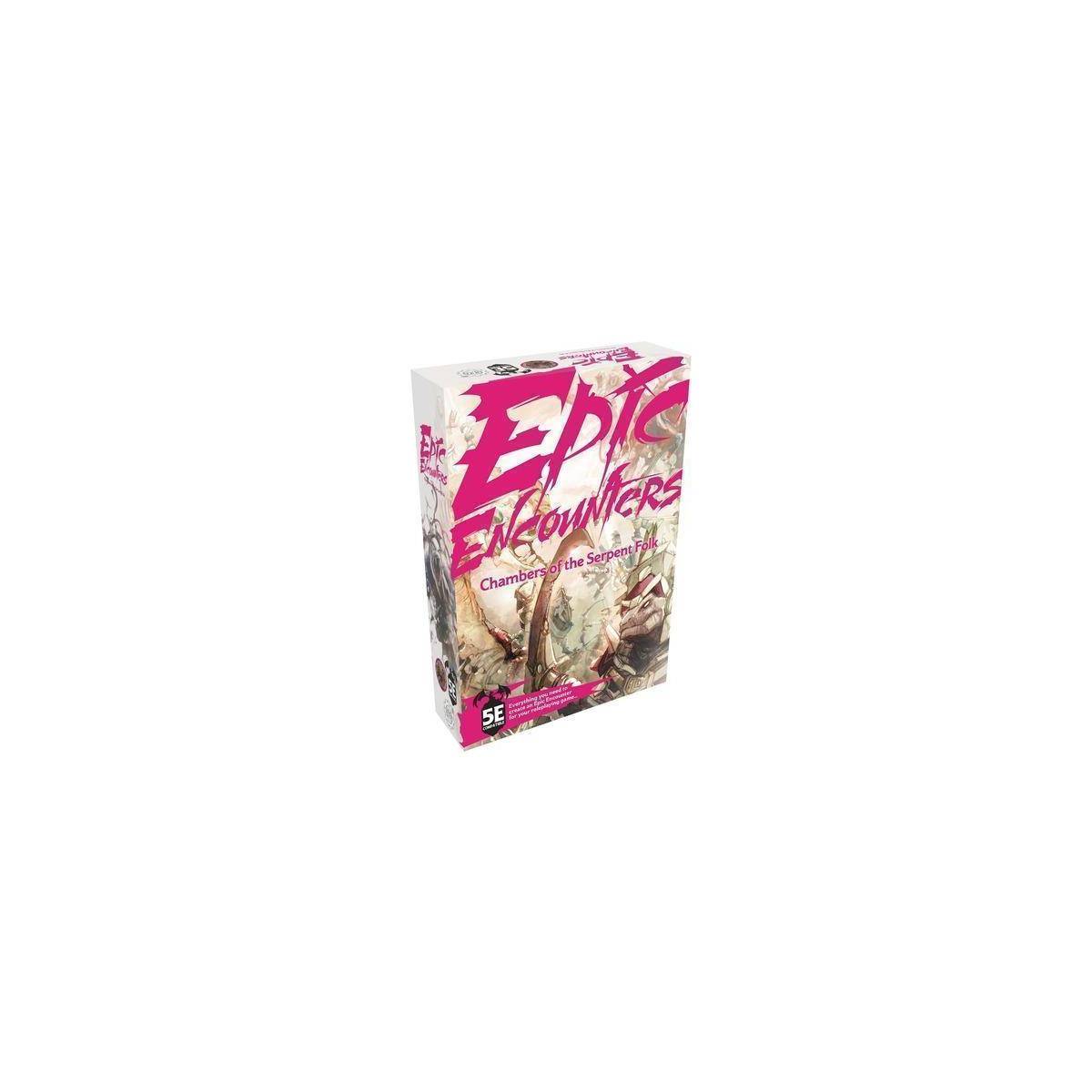 Epic Encounters: Chamber of the Serpent Folk, Figur inkl. Spielmatte (EN-Version)