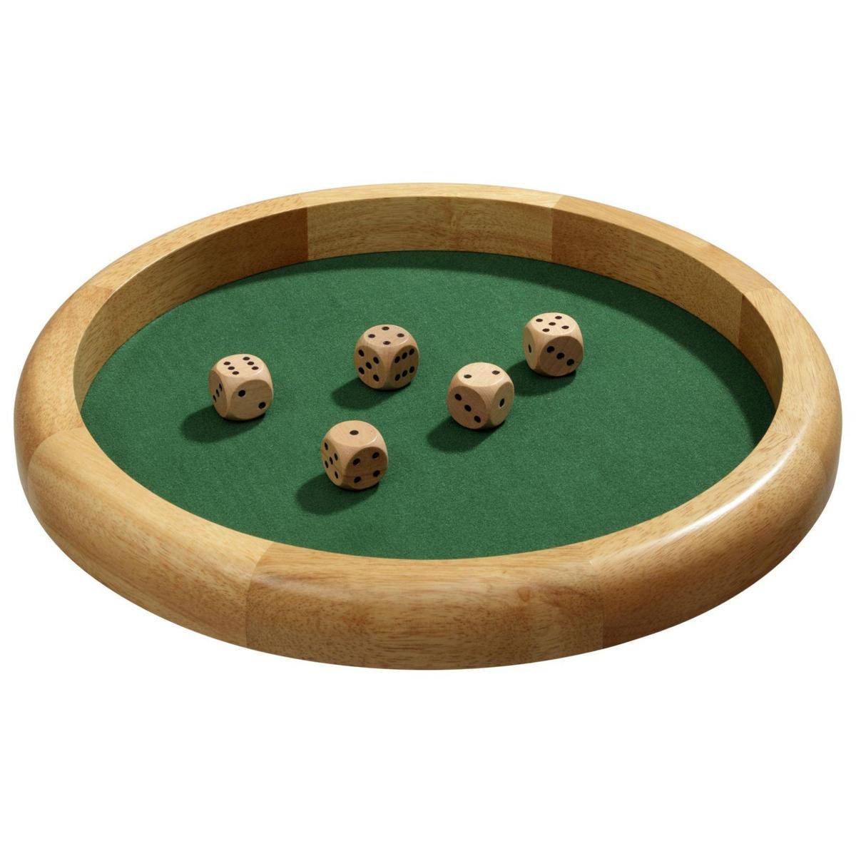 Würfelbrett, extra groß, 400 mm, (DE-Ausgabe)