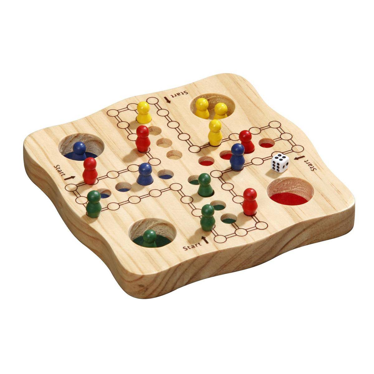 Würfelspiel, Reisespiel, Brettspiel, für 2-4 Spieler, ab 6 Jahren