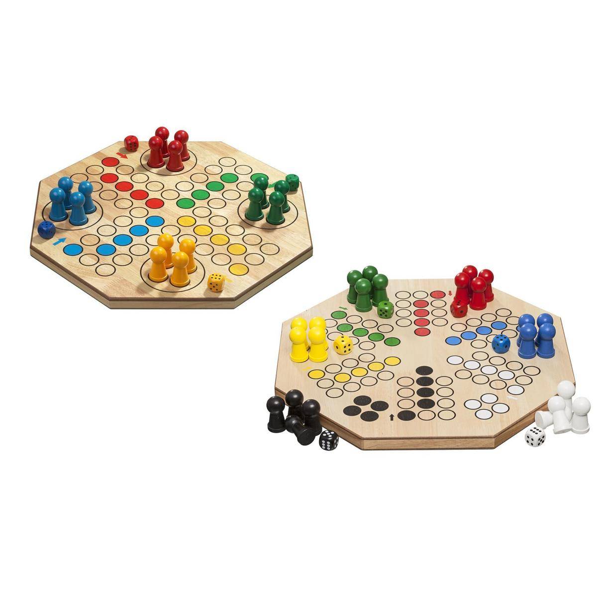 Würfelspiel, maxi, 495 mm, Variante für 4 und 6 Spieler