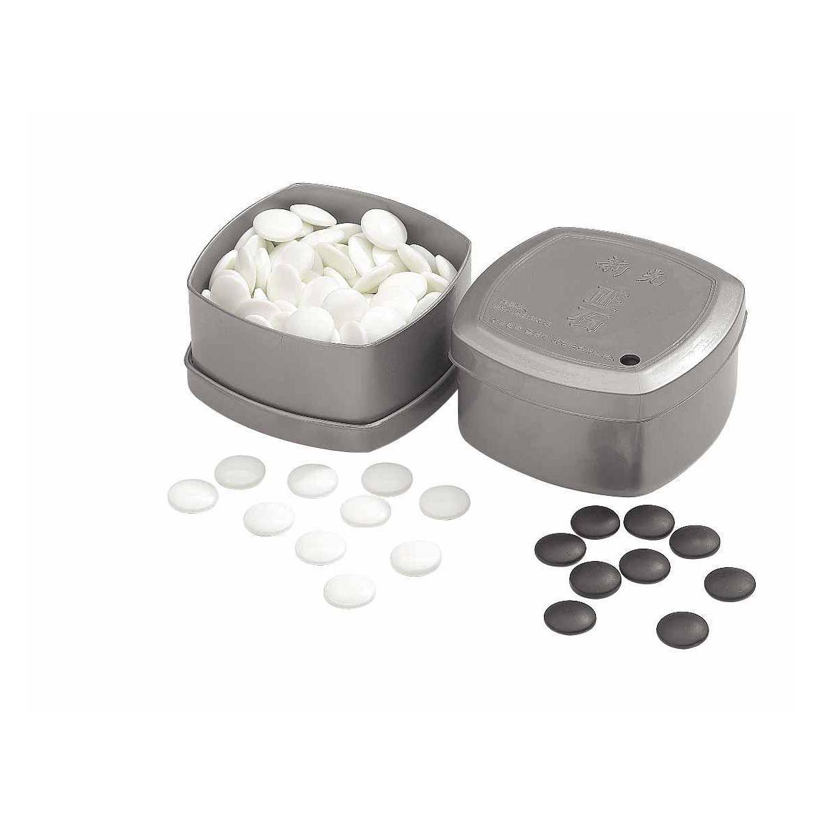 Go Spielsteine aus Glas, Set, Professional