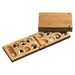 3258 - Kalaha, klappbar, Reisespiel, Bambus, Brettspiel aus Holz, 1-2 Spieler, ab 8 Jahren 3258 - Kalaha, klappbar, Reisespiel, Bambus, Brettspiel aus Holz, 1-2 Spieler, ab 8 Jahren