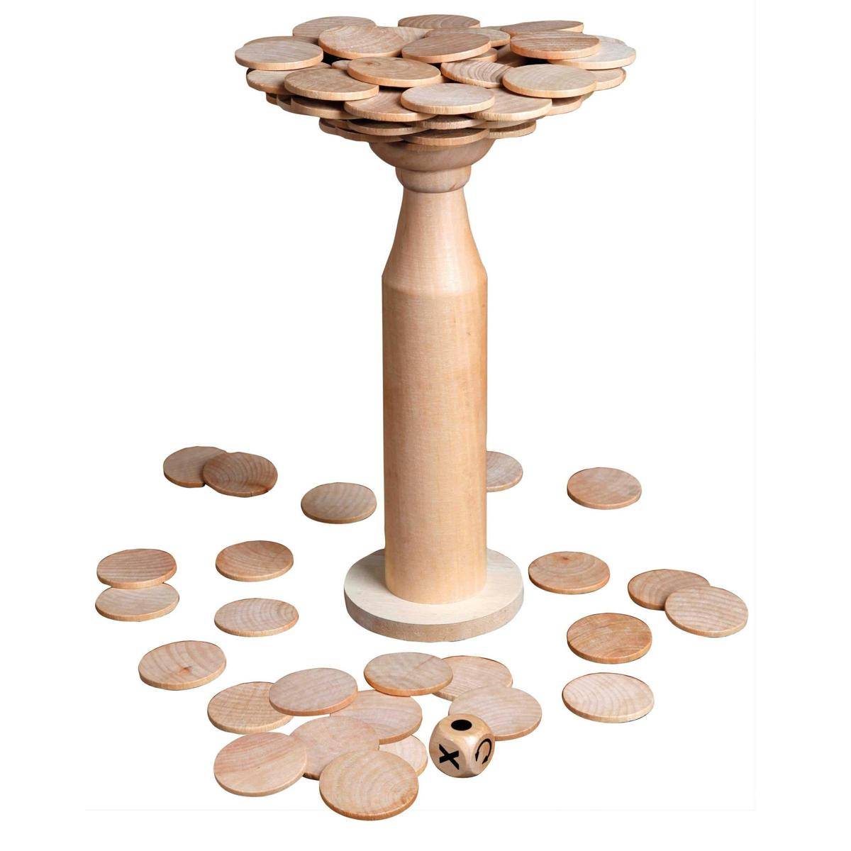 Top the bottle, Geschicklichkeitsspiel, für 2-6 Spieler, ab 6 Jahren