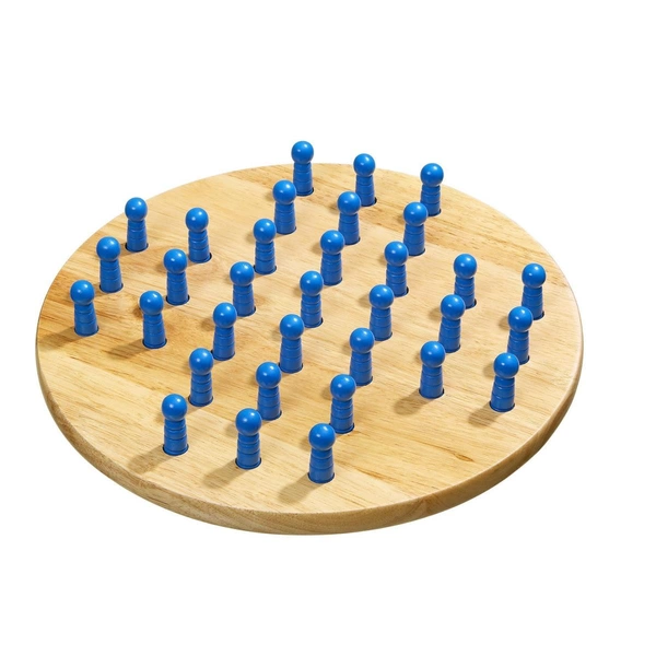 3301 - Solitaire, groß, 380 mm,Brettspiel aus Holz, 1-2 Spieler, ab 8 Jahre 3301 - Solitaire, groß, 380 mm,Brettspiel aus Holz, 1-2 Spieler, ab 8 Jahre