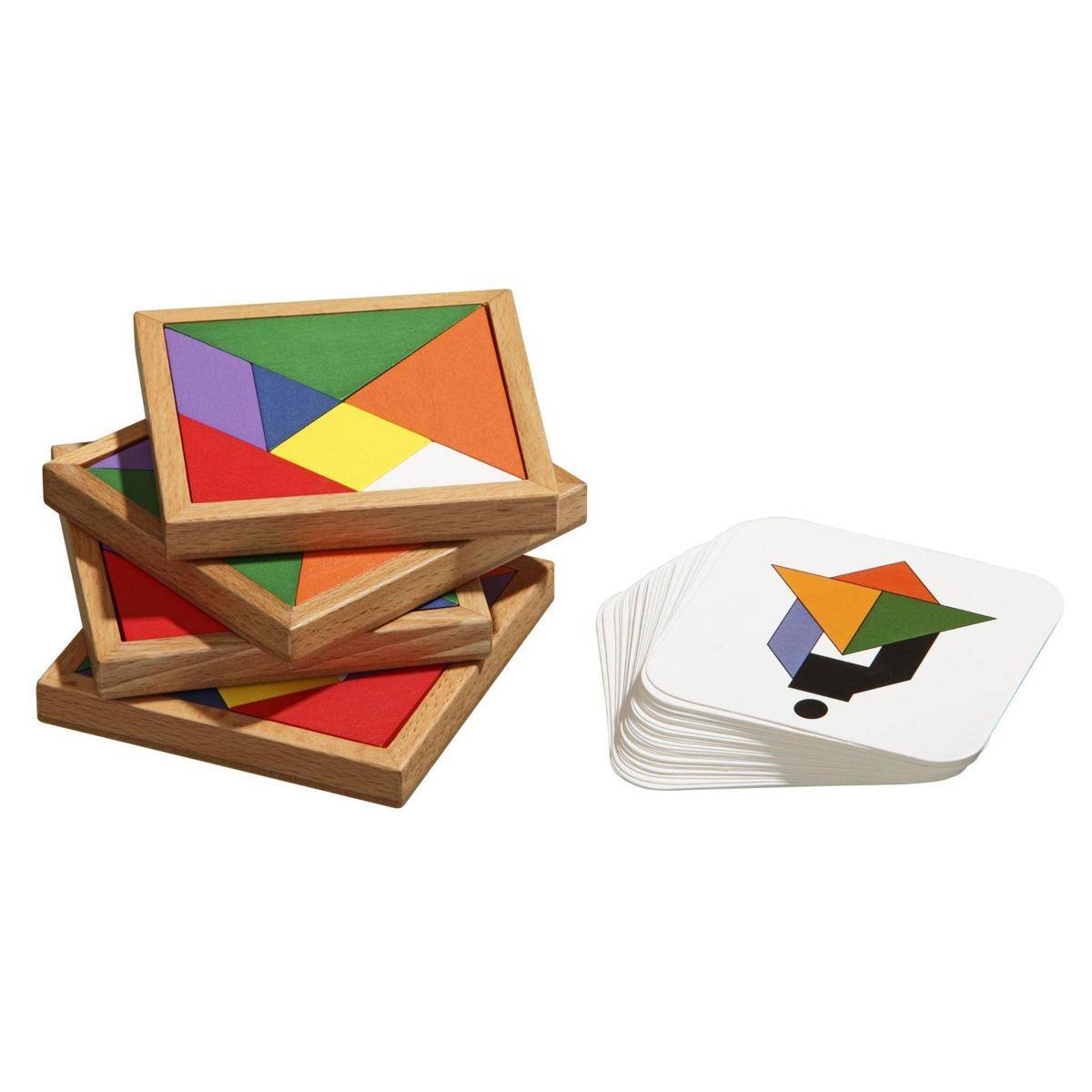 Speed Tangram, bunt , 2 - 4 Spieler, (De-Ausgabe)
