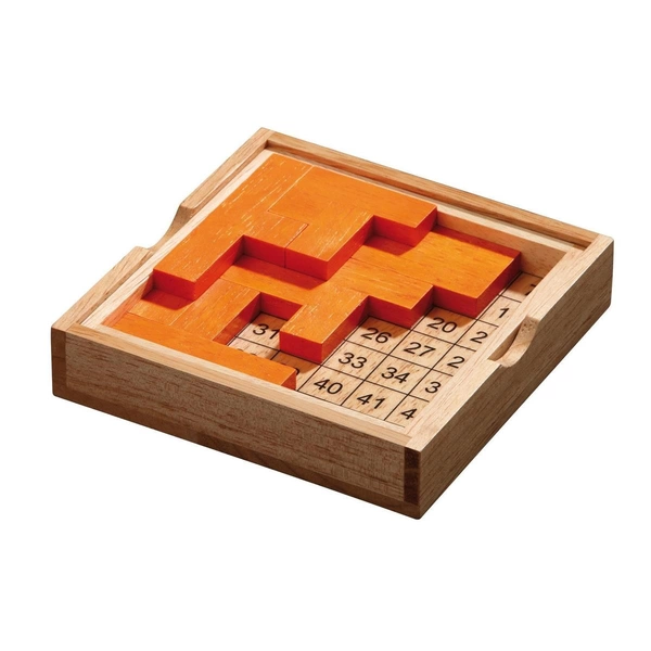 Gillux Puzzle,Brettspiel aus Holz, 1-2 Spieler, ab 8 Jahre, (DE-Ausgabe) Gillux Puzzle,Brettspiel aus Holz, 1-2 Spieler, ab 8 Jahre, (DE-Ausgabe)