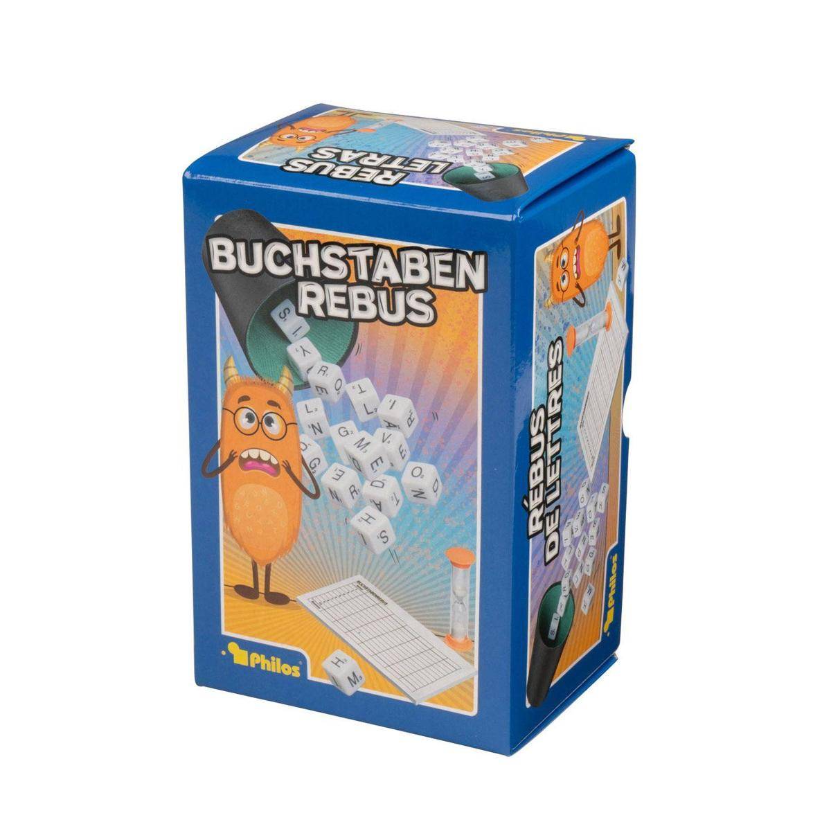 3569 - Buchstaben Rebus, Holzbrettspiel, 1-2 Spieler, ab 8 Jahren (95049080000)