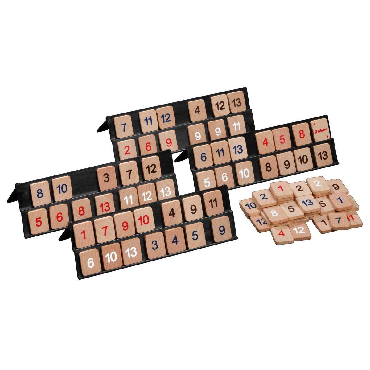 3613 - Rummy. Reise, 2-4 Spieler, Ab 6 Jahre, (DE-Ausgabe)