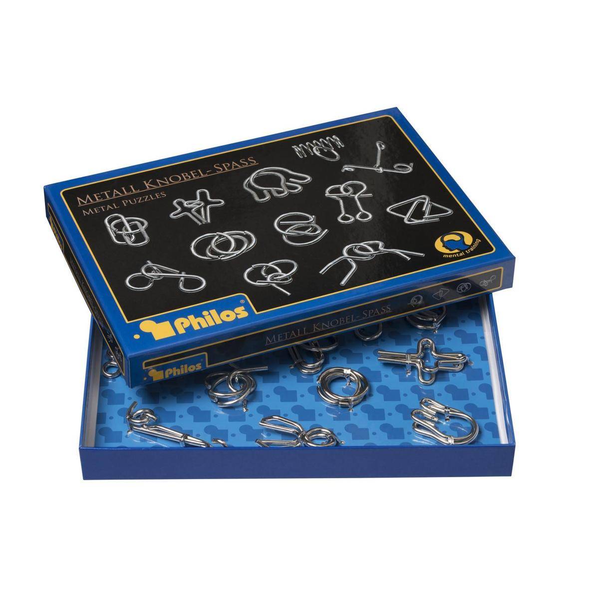 Metall Knobel Spass, Geschicklichkeitsspiel, für 1 Spieler, ab 6 Jahren