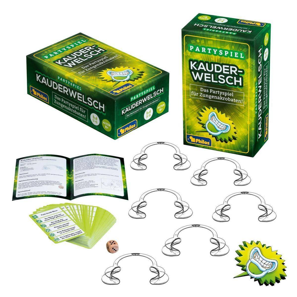 Kauderwelsch, Partyspiel, für 3-6 Spieler, ab 8 Jahren (DE-Ausgabe)