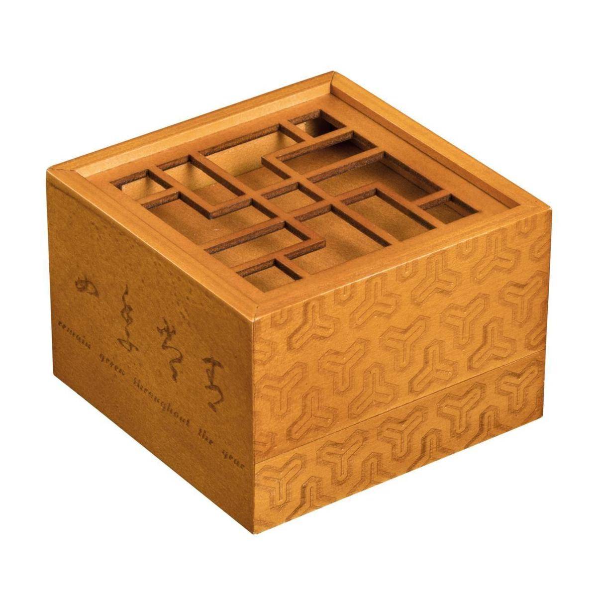 Secret Box Treasure,Brettspiel aus Holz, 1-2 Spieler, ab 8 Jahre, (DE-Ausgabe)