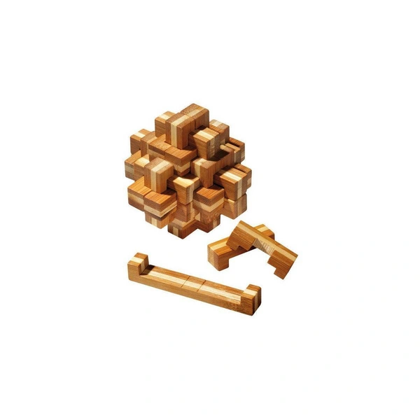 6053 - Verflixter Knoten, Bambus, Brettspiel aus Holz, 1-2 Spieler, ab 8 Jahren 6053 - Verflixter Knoten, Bambus, Brettspiel aus Holz, 1-2 Spieler, ab 8 Jahren