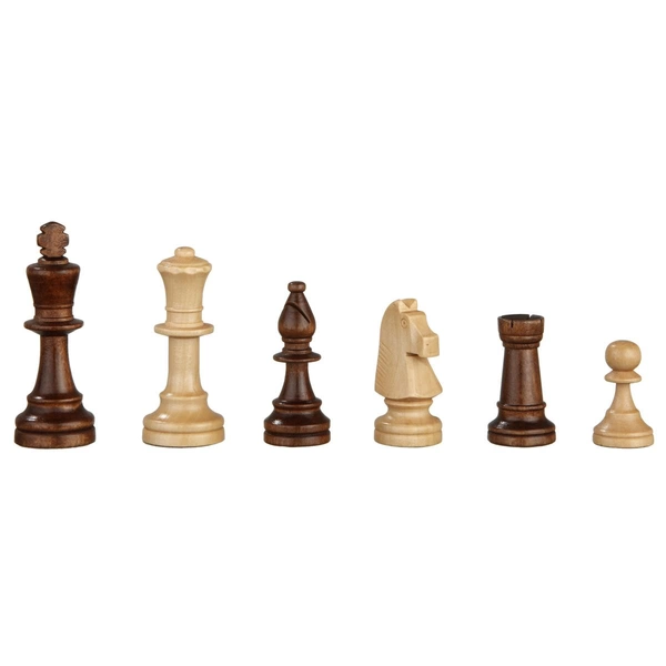 Schachfiguren Heinrich VIII, Königshöhe 97 mm, im Polybeutel Schachfiguren Heinrich VIII, Königshöhe 97 mm, im Polybeutel