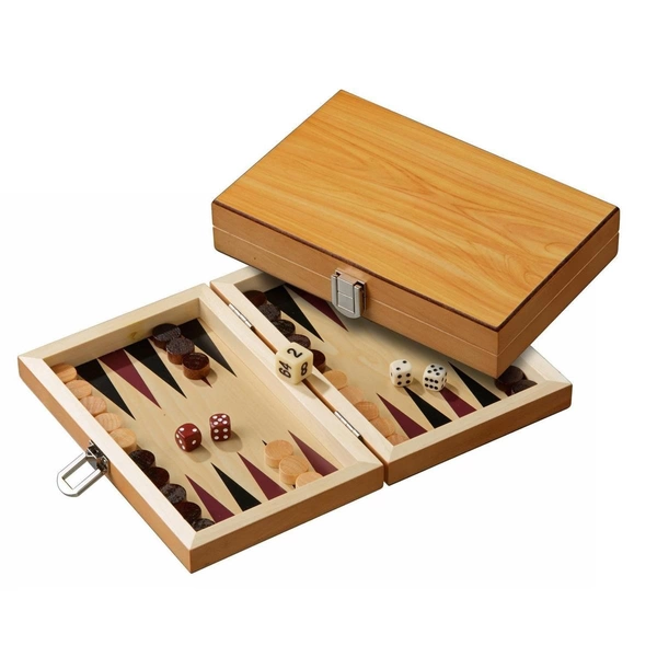 1171 - Backgammon Peleponnes, mini, ab 6 Jahren, 2 Spieler 1171 - Backgammon Peleponnes, mini, ab 6 Jahren, 2 Spieler