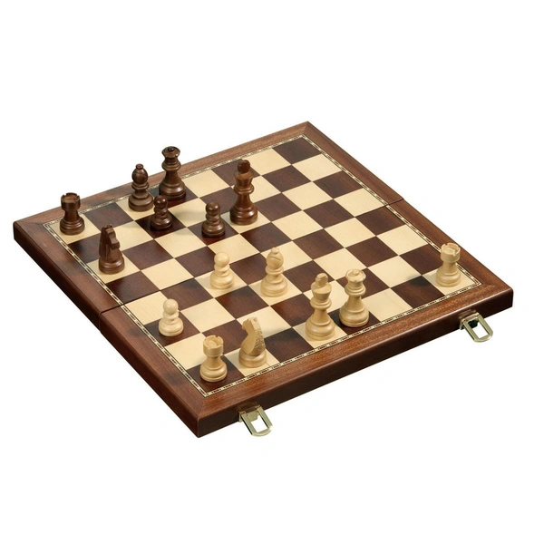 Schachkassette, Feld 42 mm, magnetisch, Brettspiel, für 2 Spieler, ab 6 Jahren Schachkassette, Feld 42 mm, magnetisch, Brettspiel, für 2 Spieler, ab 6 Jahren