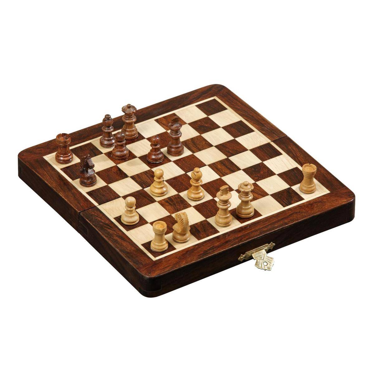 Schachkassette Star, Reise, Brettspiel, für 2 Spieler, ab 6 Jahren