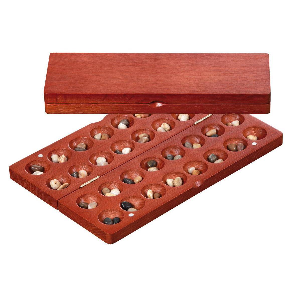 3003 - Hus, Hevea Holz, klein, Brettspiel aus Holz, 1-2 Spieler, ab 8 Jahren