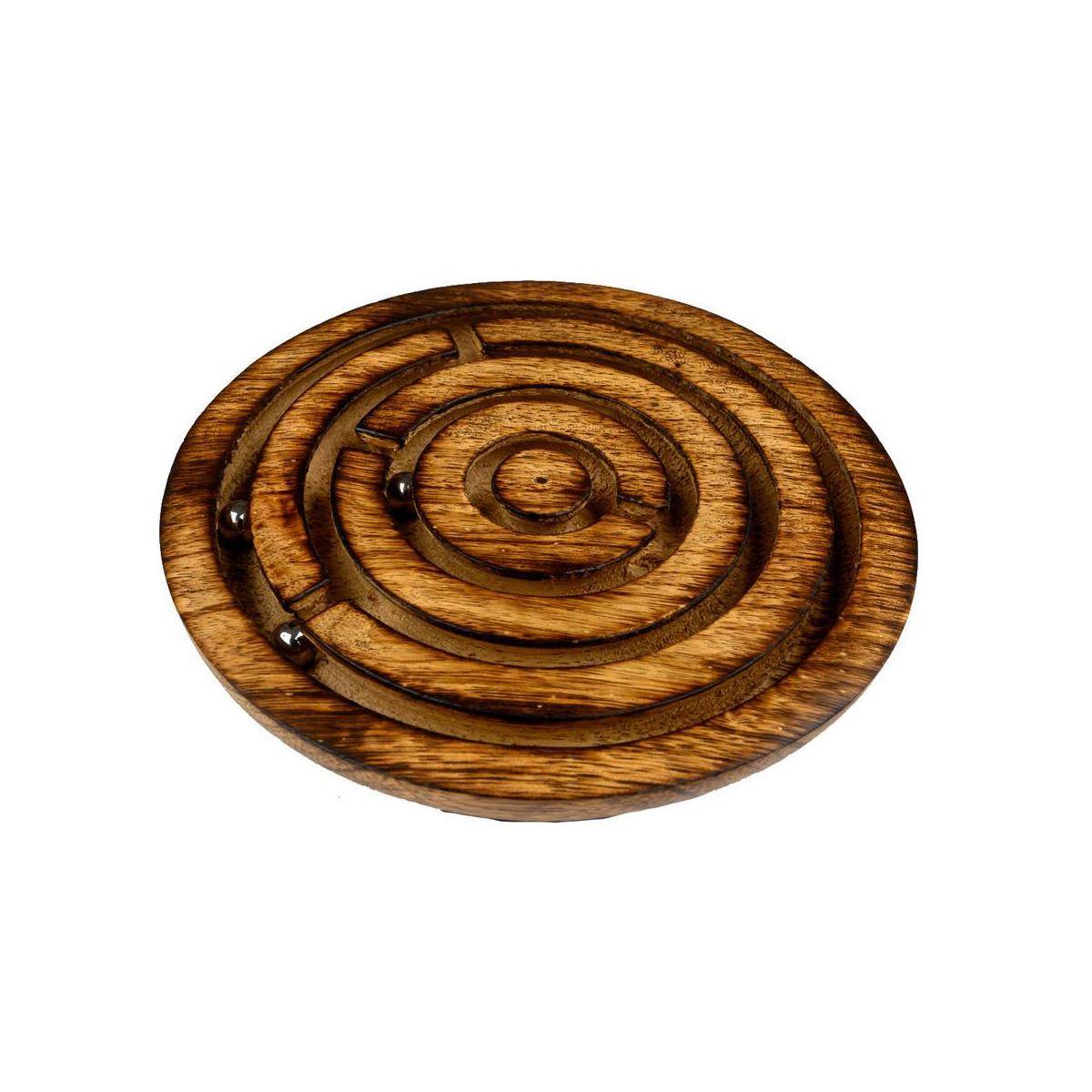 Labyrinth, rund, Geschicklichkeitsspiel, für 1 Spieler, ab 6 Jahren