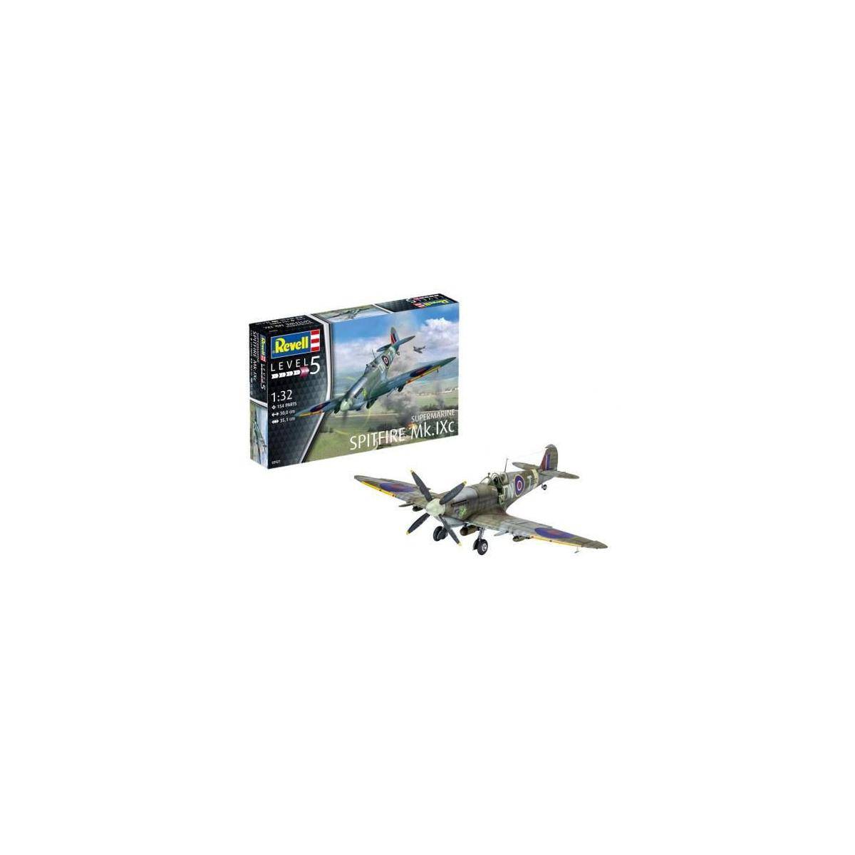 Revell Spitfire Mk.IXC - Modellbausatz, 154 Teile, ab 14 Jahre