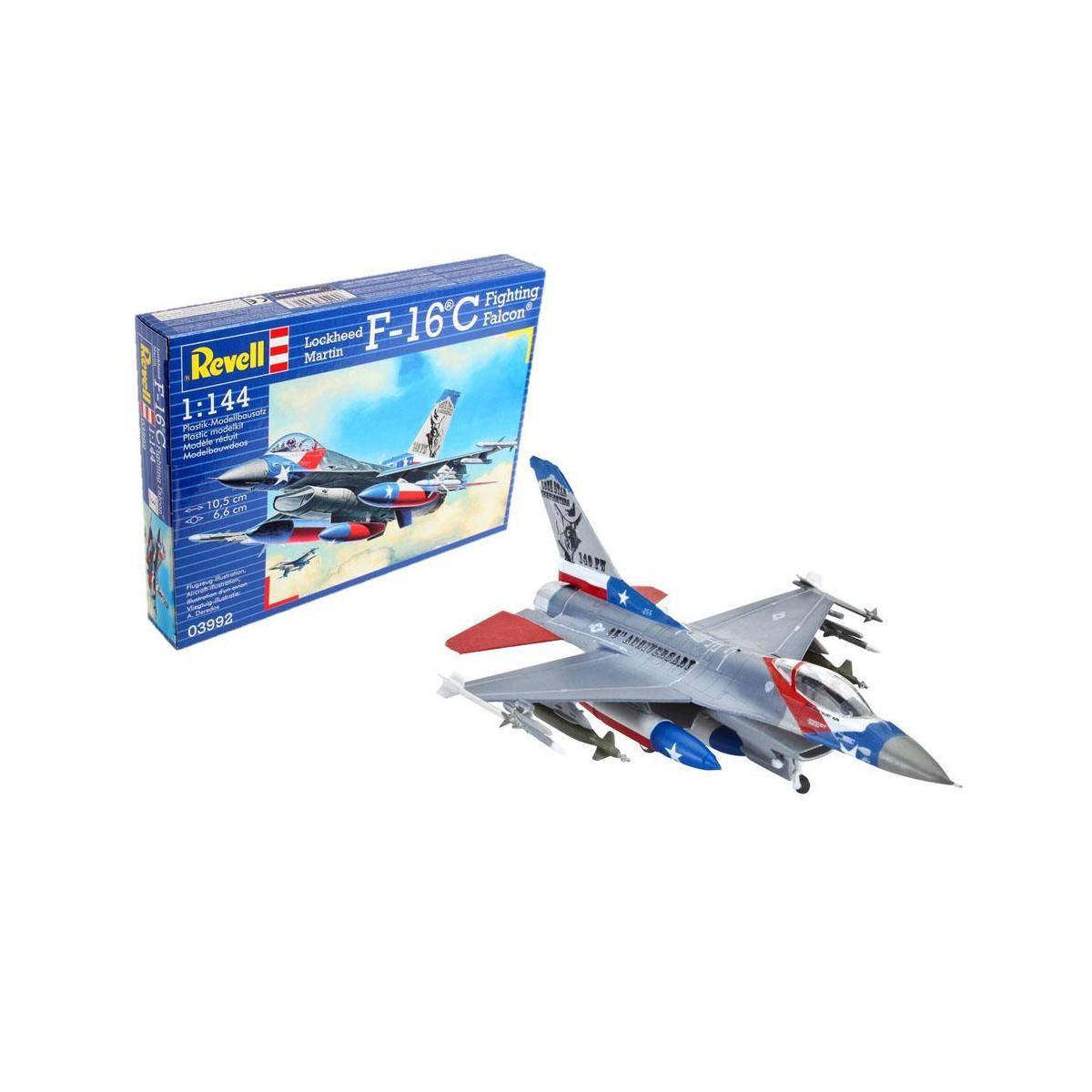 Modellbausatz , Lockheed Martin F-16C Fighting Falcon, 70 Teile, ab 10 J.