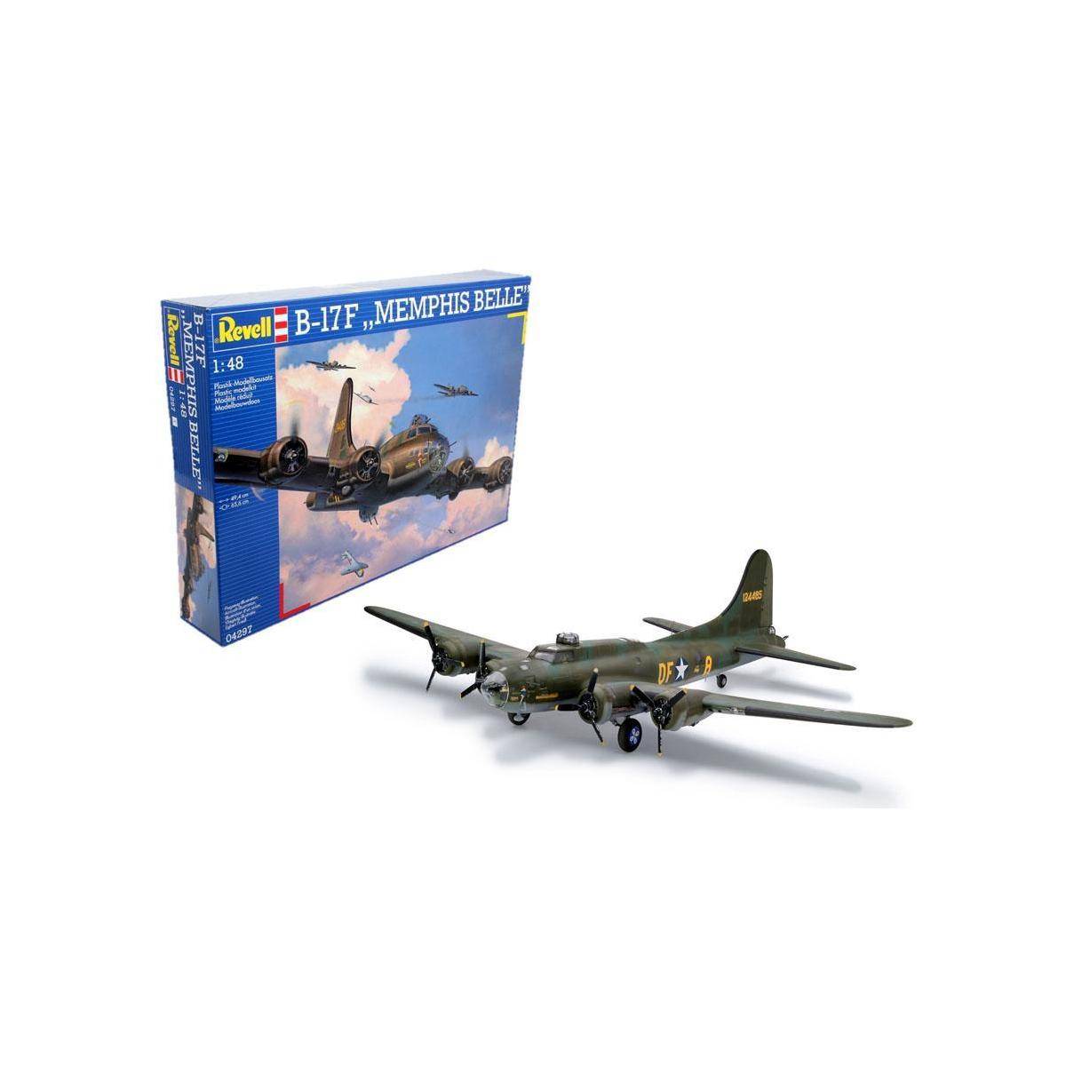 Modellbausatz , B-17F Memphis Belle, 107 Teile, ab 13 Jahren