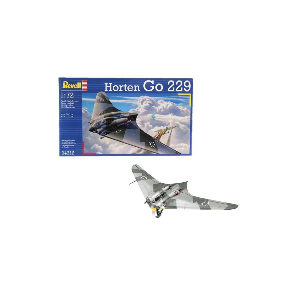 Modellbausatz , Horten Go-229, 70 Teile, ab 12 Jahren