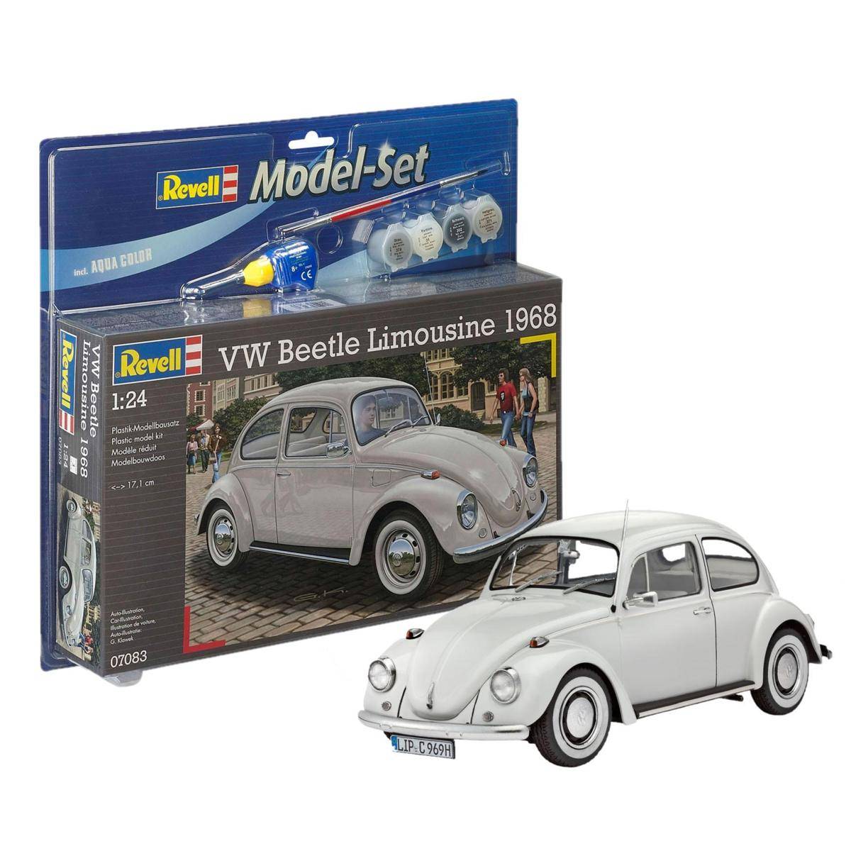 Model Set VW Beetle Limousine 68, 125 Teile, ab 10 Jahren