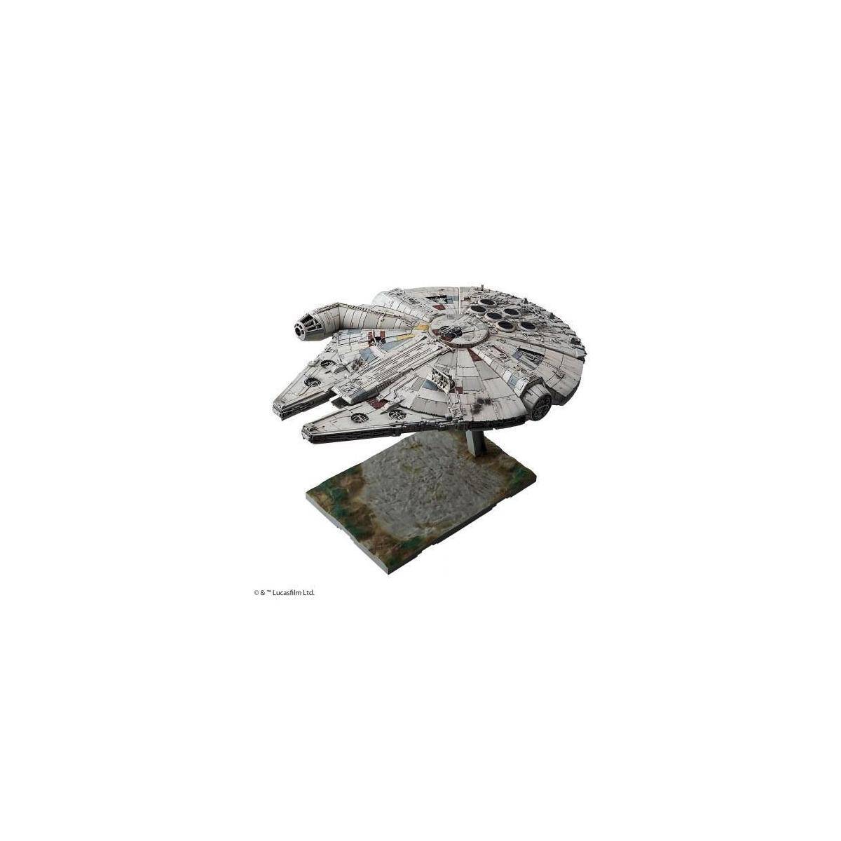 01211 - Bandai Millennium Falcon - Modellbausatz, 196 Teile, ab 13 Jahre