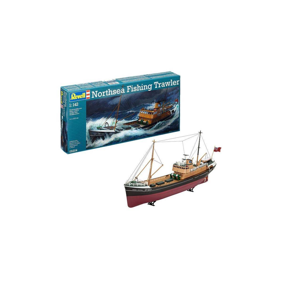 Modellbausatz , Northsea Fishing Trawler, 61 Teile, ab 10 Jahren