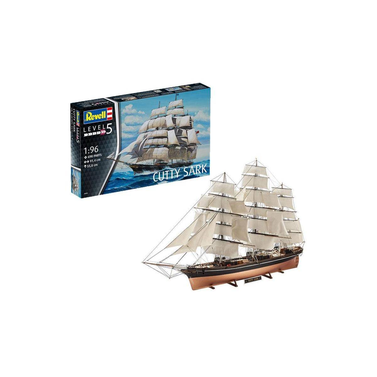 Modellbausatz ,Cutty Sark, 698 Teile, ab 14 Jahren