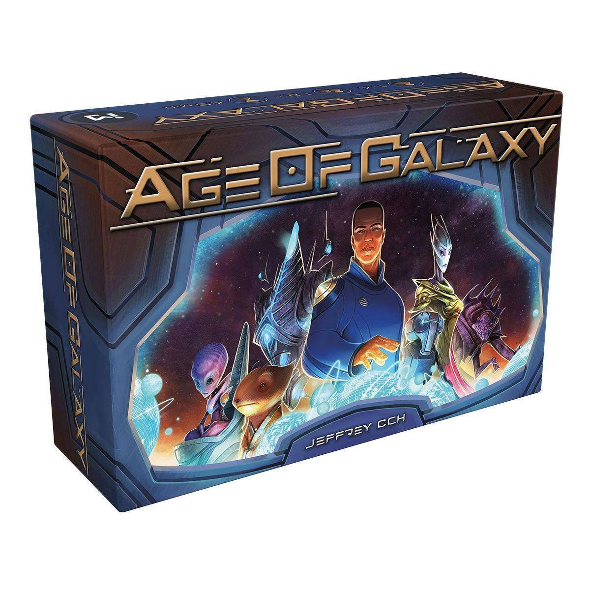 Age of Galaxy, Brettspiel, für 1-4 Spieler, ab 12 Jahren (DE-Ausgabe)