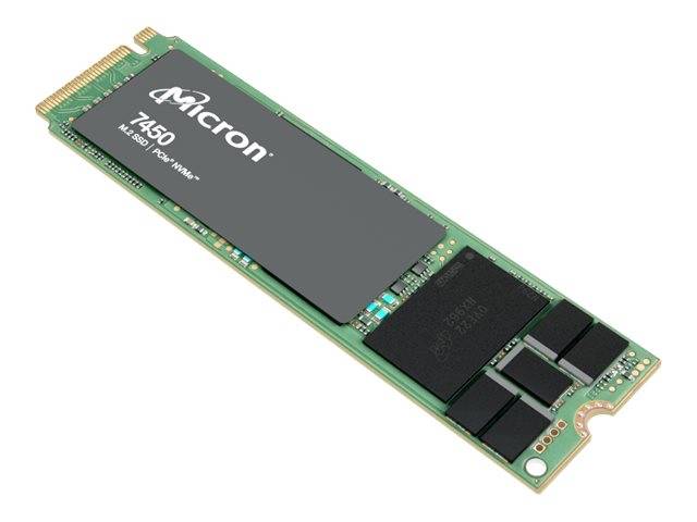 Micron 7450 PRO - SSD - Enterprise - 480 GB - intern - M.2 2280 - PCIe 4.0 (NVMe)