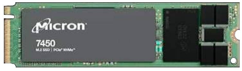 Micron 7450 PRO - SSD - Enterprise - 480 GB - intern - M.2 2280 - PCIe 4.0 (NVMe)
