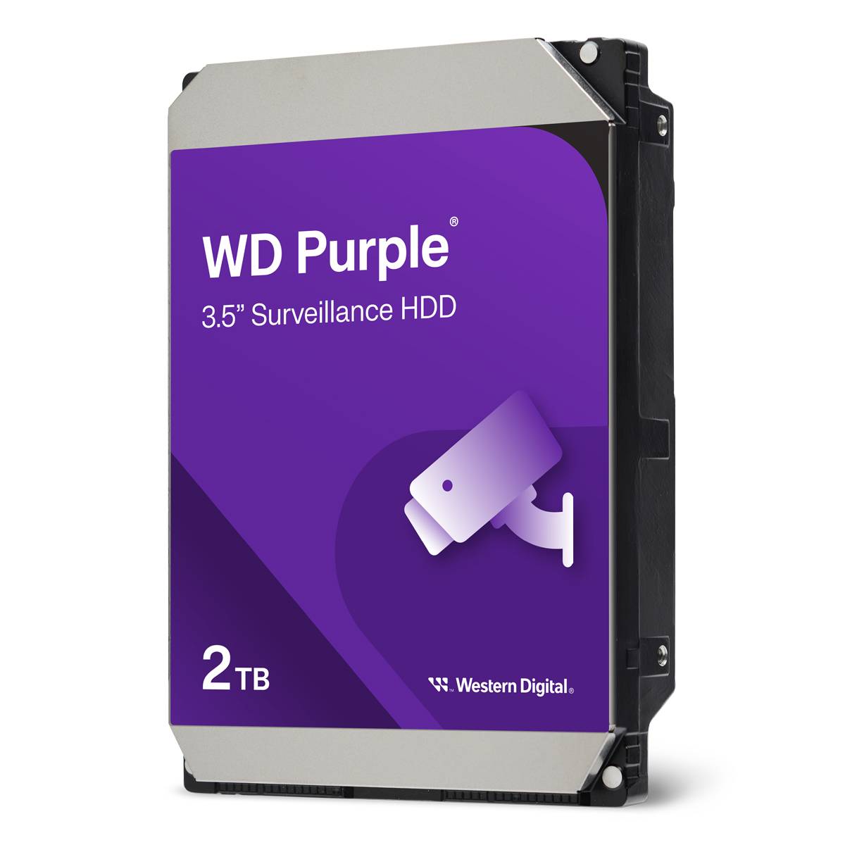 WD Purple Surveillance WD23PURZ - Festplatte - 2 TB - intern - 3.5"" (8.9 cm)