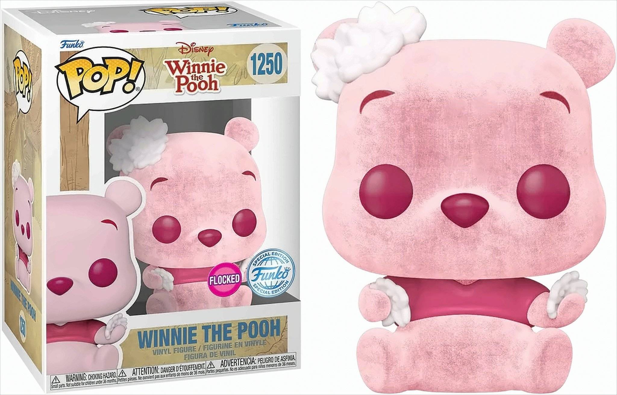 GW2149 POP - Disney Winnie the Pooh Cherry Blsm FLOCKED Neu & OVP
