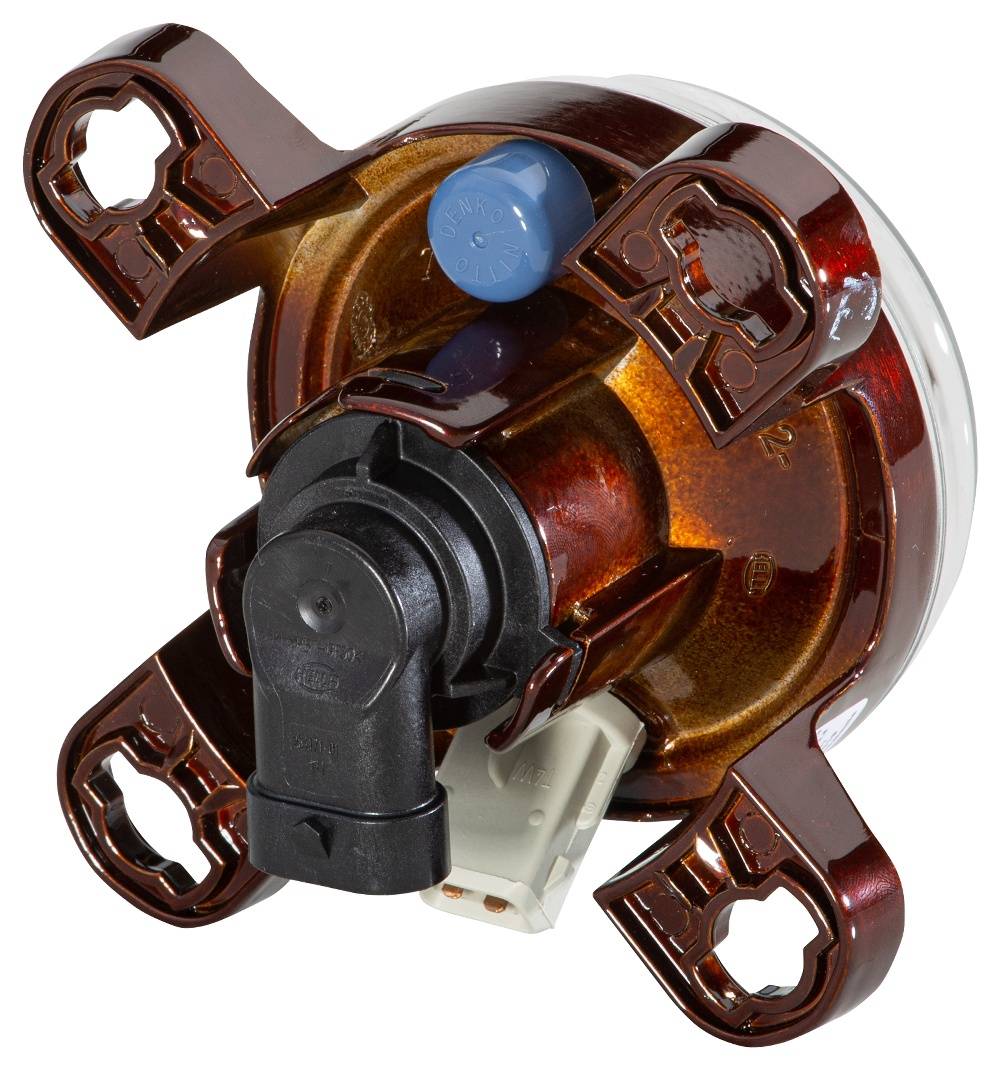 HELLA 1K0 247 043-097 DE/FF-Hauptscheinwerfer - 90mm Performance - 24V - rund - Referenzzahl: 12.5 -